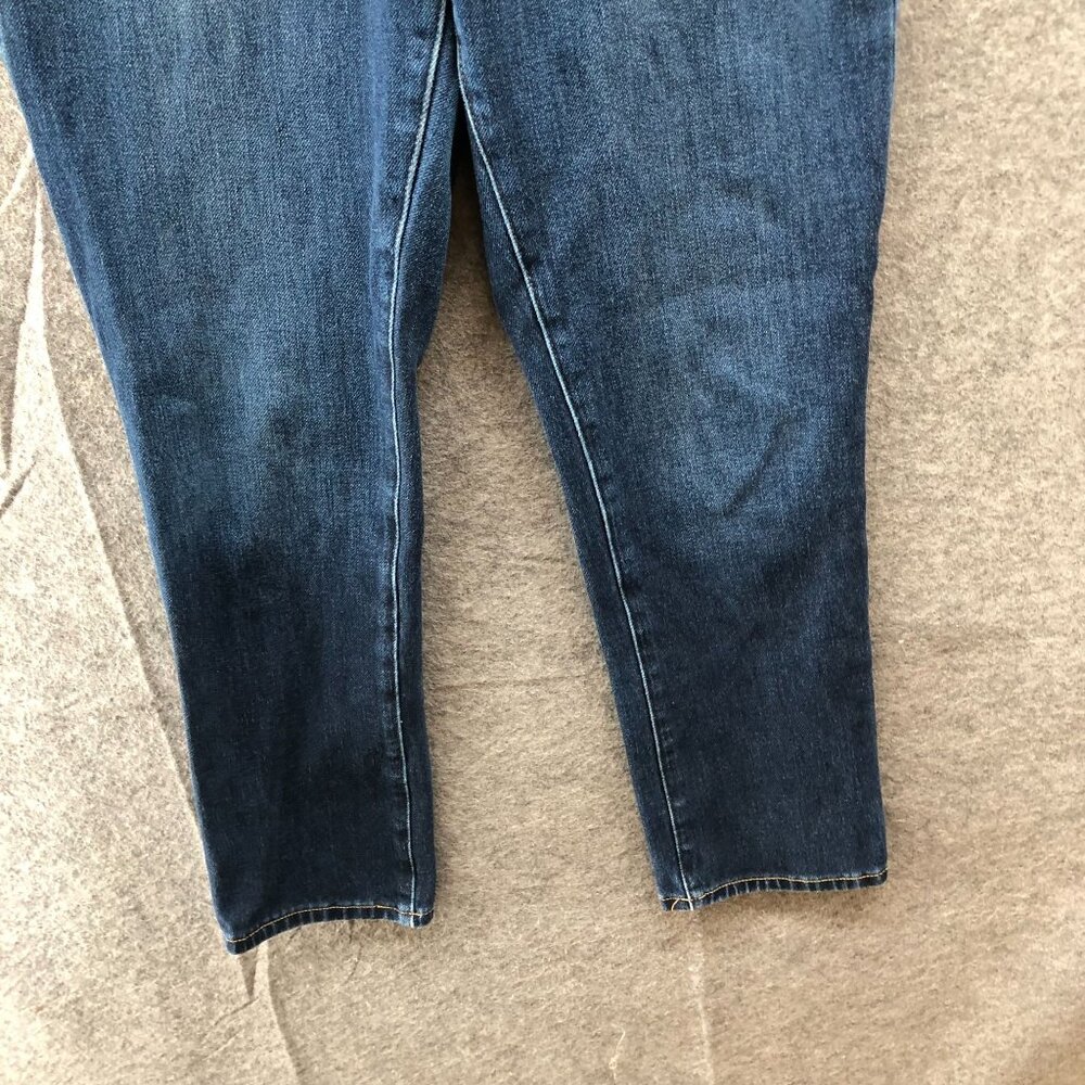 Banana Republic The Slim Jean Womens 27 Short 27P (4P) Washwell Blue Dark‎ Wash - Picture 4 of 10